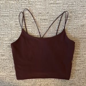 Abercrombie Strappy-Back Cropped Cami